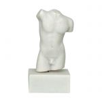 Body of Hermes, Statue made of casted alabaster.