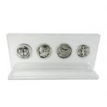 Ancient Coins Set II, Silver-plated Brass
