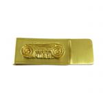 Ionic Capital solid brass money clip