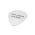 Solid silver guitar pick with laser engraving - Silver Plectrum
