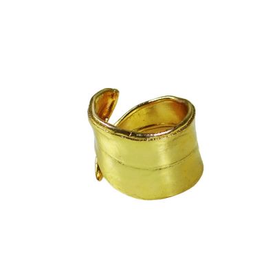 Olive Leaf Ring, Gold-plated 24K nickel free.