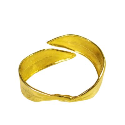 Olive Leaf Napkin Ring, 24K Gold-plated