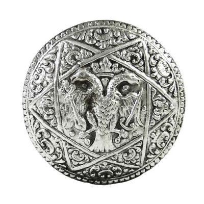 Two-headed Eagle, Paper Weight, Silver-plated