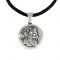 Dionysos, Two sided Pendant with depiction of god Dionysus, in silver 999°.