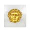 Gorgoneio, Vergina, Gold-plated 24K Copper plaque on an acrylic back (plexiglass).