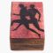 Stadion Race, Olympic Games, Wooden box with the depiction of the sport.